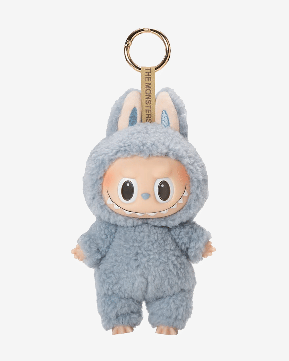POP MART x THE MONSTERS LABUBU EXCITING MACARON SERIES PLUSH PENDANT SEA SALT COCONUT (CHECKED CARD - SEALED)