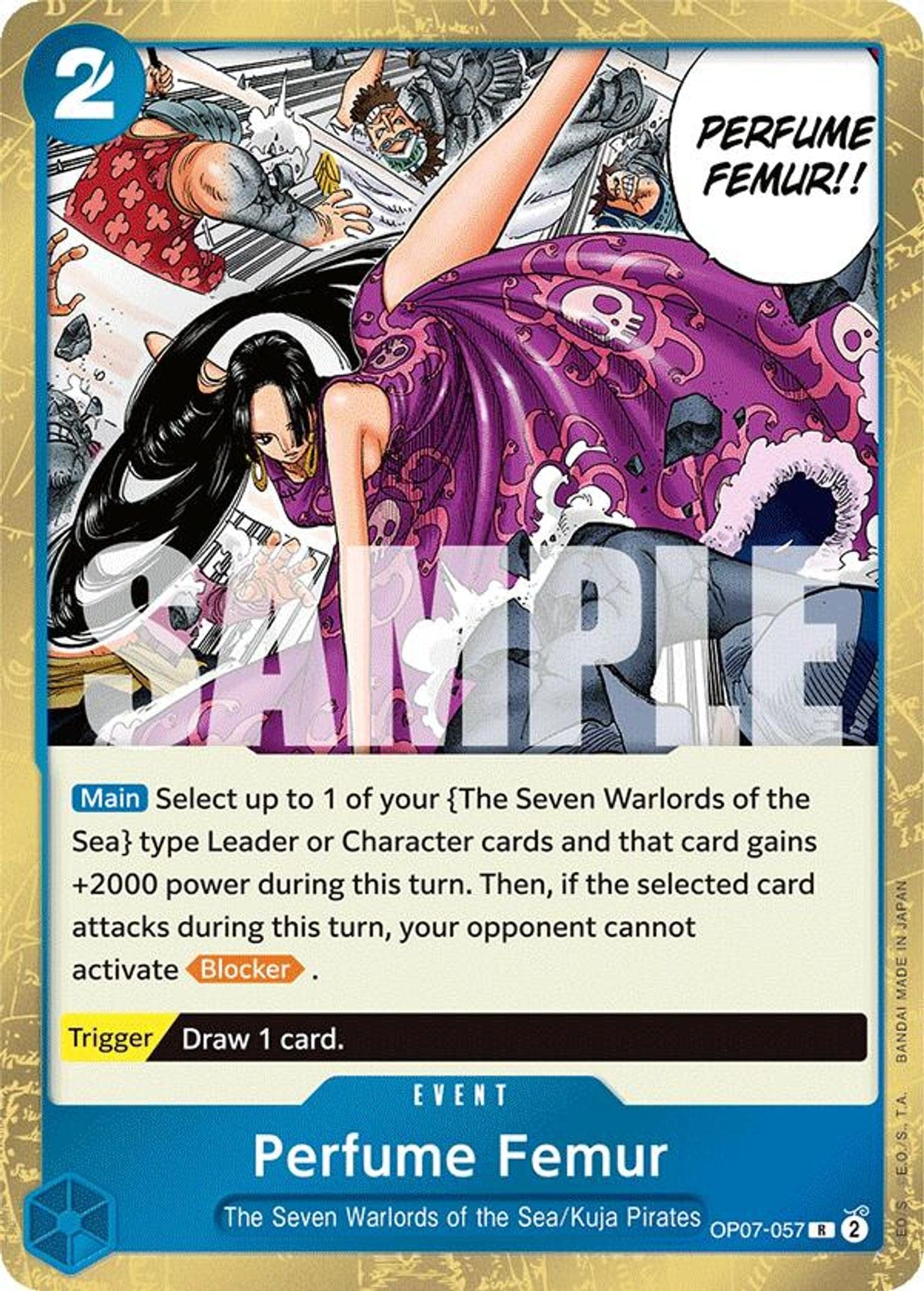One Piece Card Game Perfume Femur