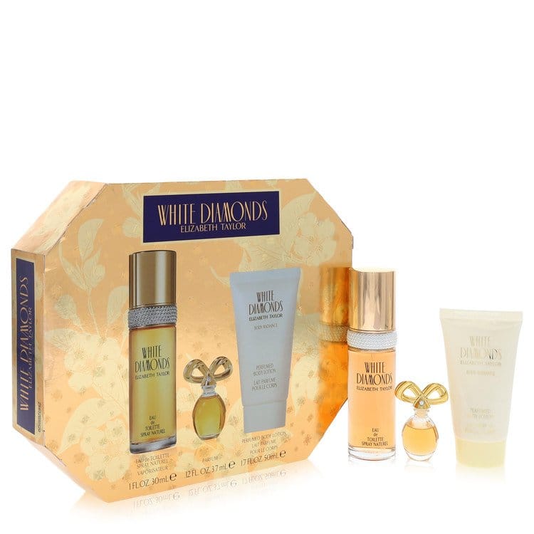 Elizabeth Taylor White Diamonds Perfume By Elizabeth Taylor Gift Set