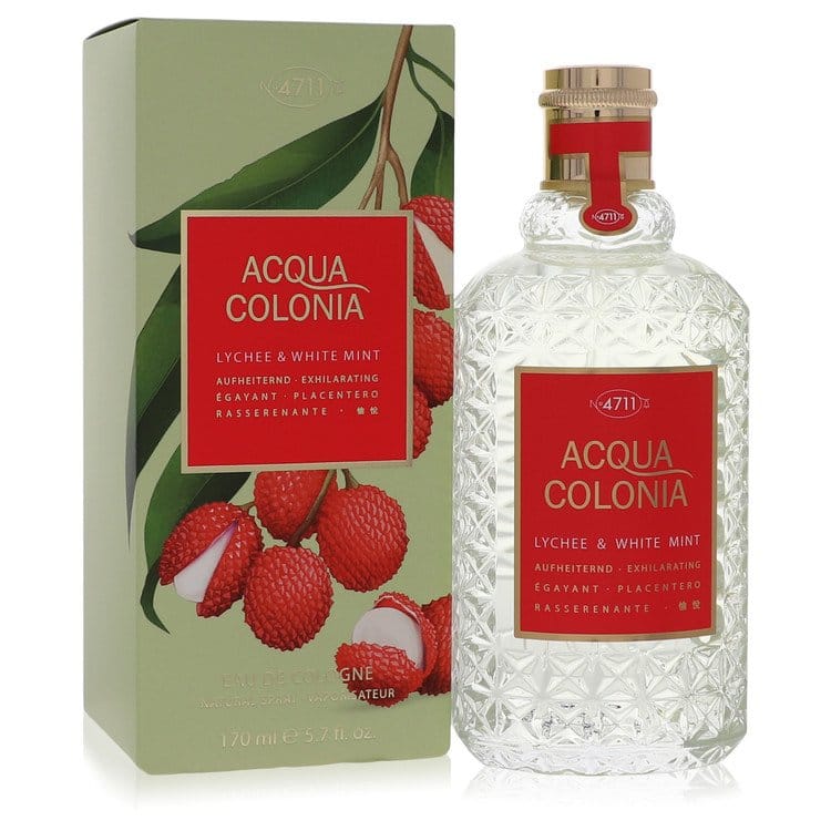4711 Acqua Colonia Lychee & White Mint Perfume By 4711 Eau De Cologne Spray (Unisex)