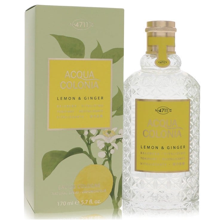4711 Acqua Colonia Lemon & Ginger Perfume By 4711 Eau De Cologne Spray (Unisex)
