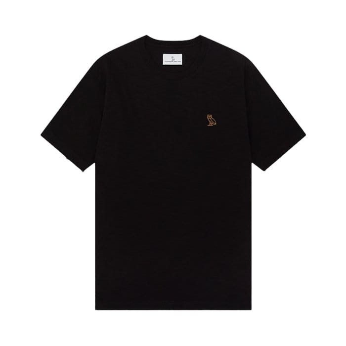 Ovo Classic Slub T - shirt Black