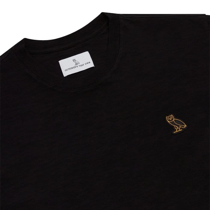 Ovo Classic Slub T - shirt Black