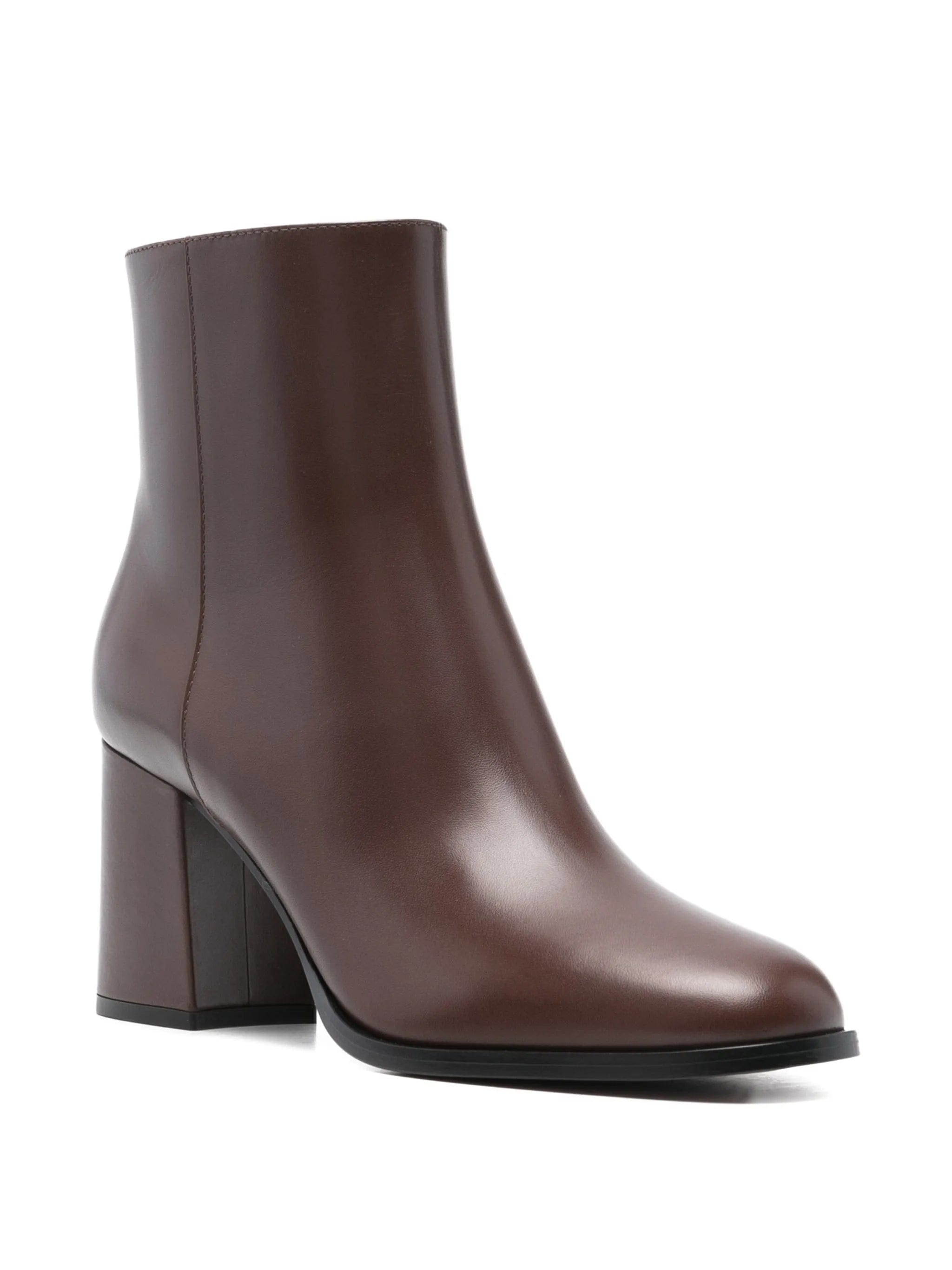 Valentino Garavani logo heel ankle boots
