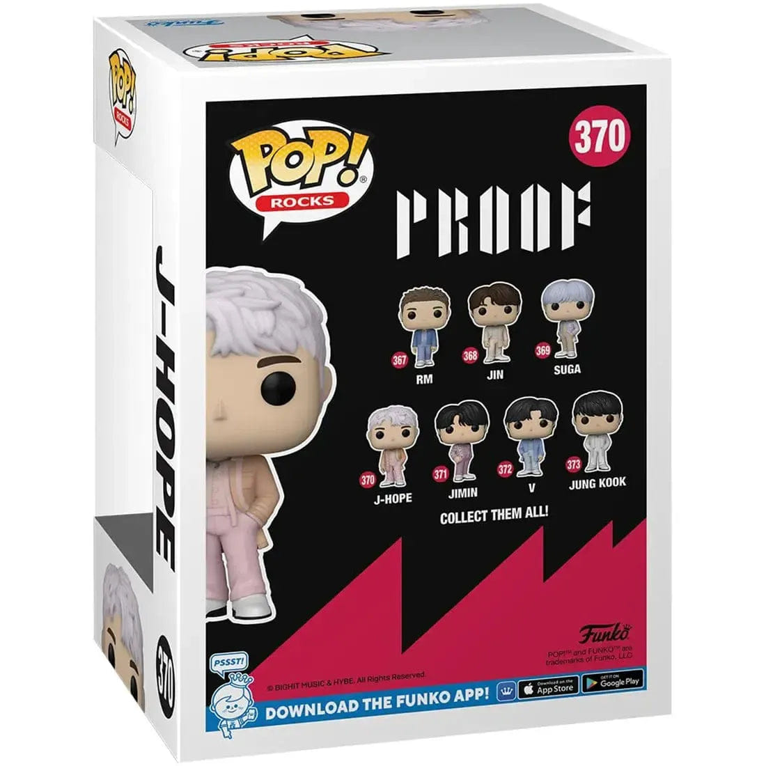 Funko BTS - J - Hope Figure (4") - Funko - Pop! Rocks Series (370)