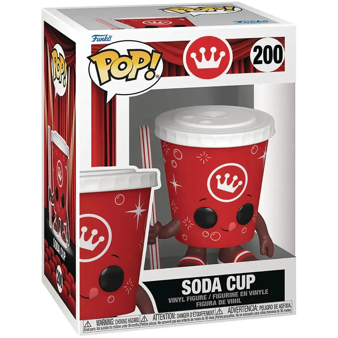 Funko Red Soda Cup Figure (3.75") - Funko - Pop! Series (200)