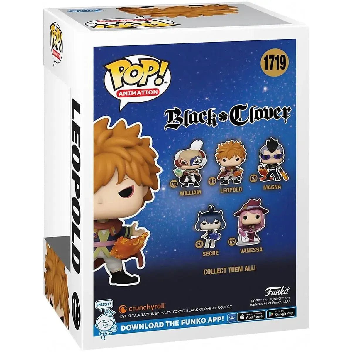 Funko Black Clover - Leopold Vermillion Figure (4.5") - Funko - Pop! Animation Series (1719)