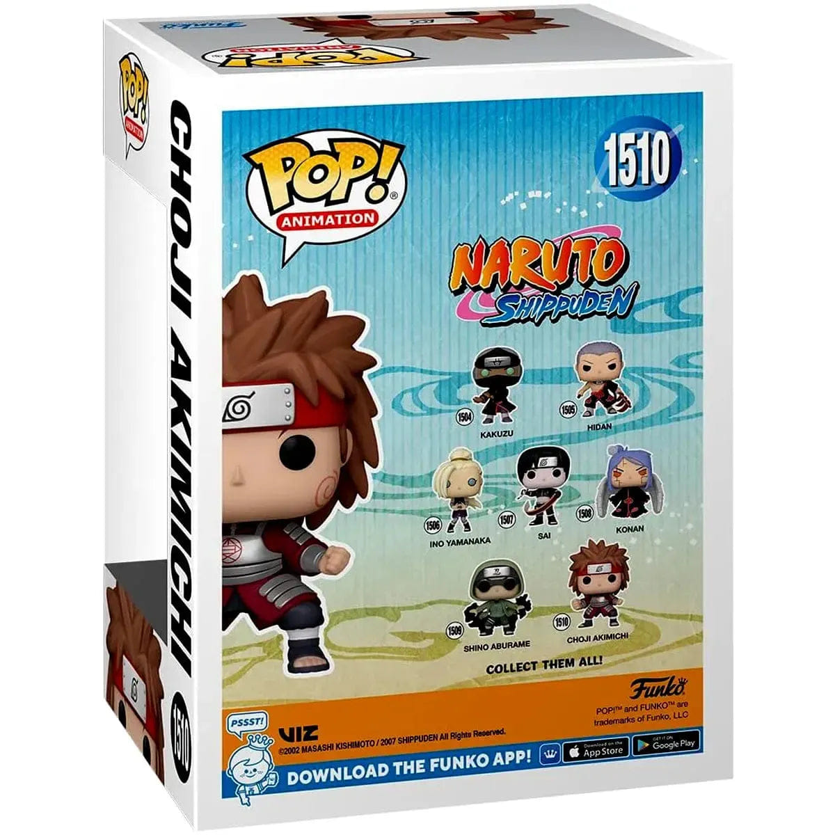 Funko Naruto: Shippuden - Choji Akimichi Figure (4.5") - Funko - Pop! Animation Series (1510)