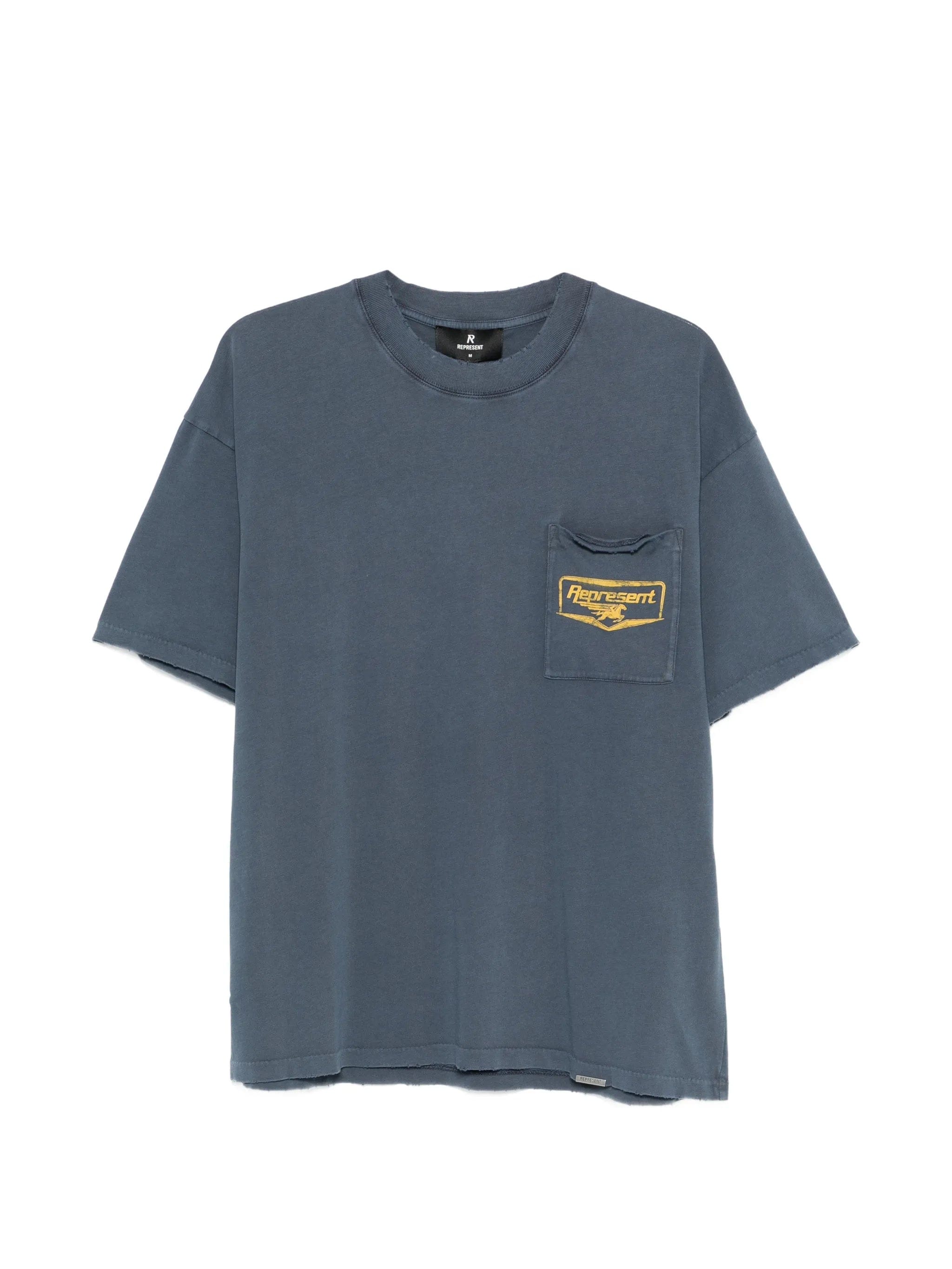 Represent pocket graphic T - shirt