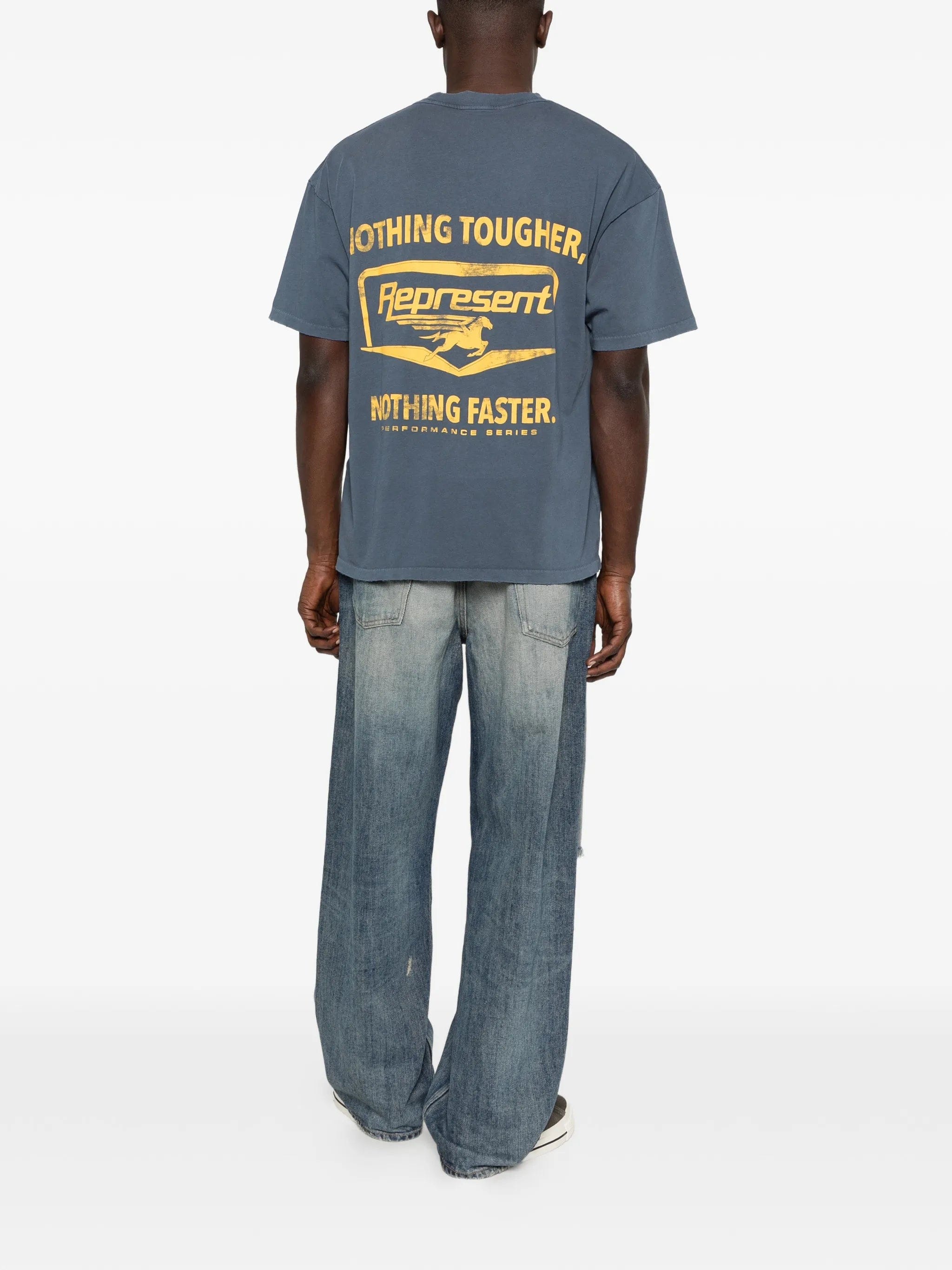 Represent pocket graphic T - shirt