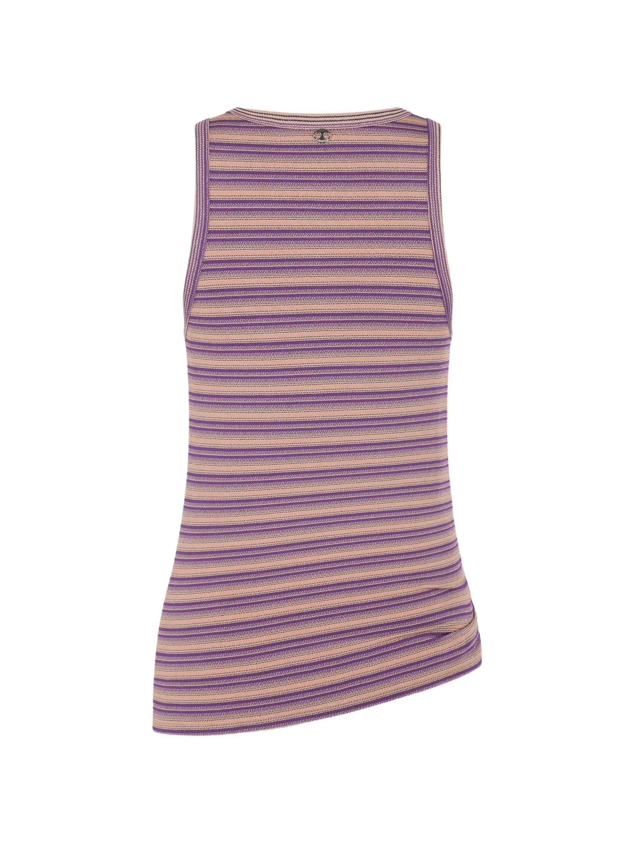 Rabanne striped piercing - detail tank top
