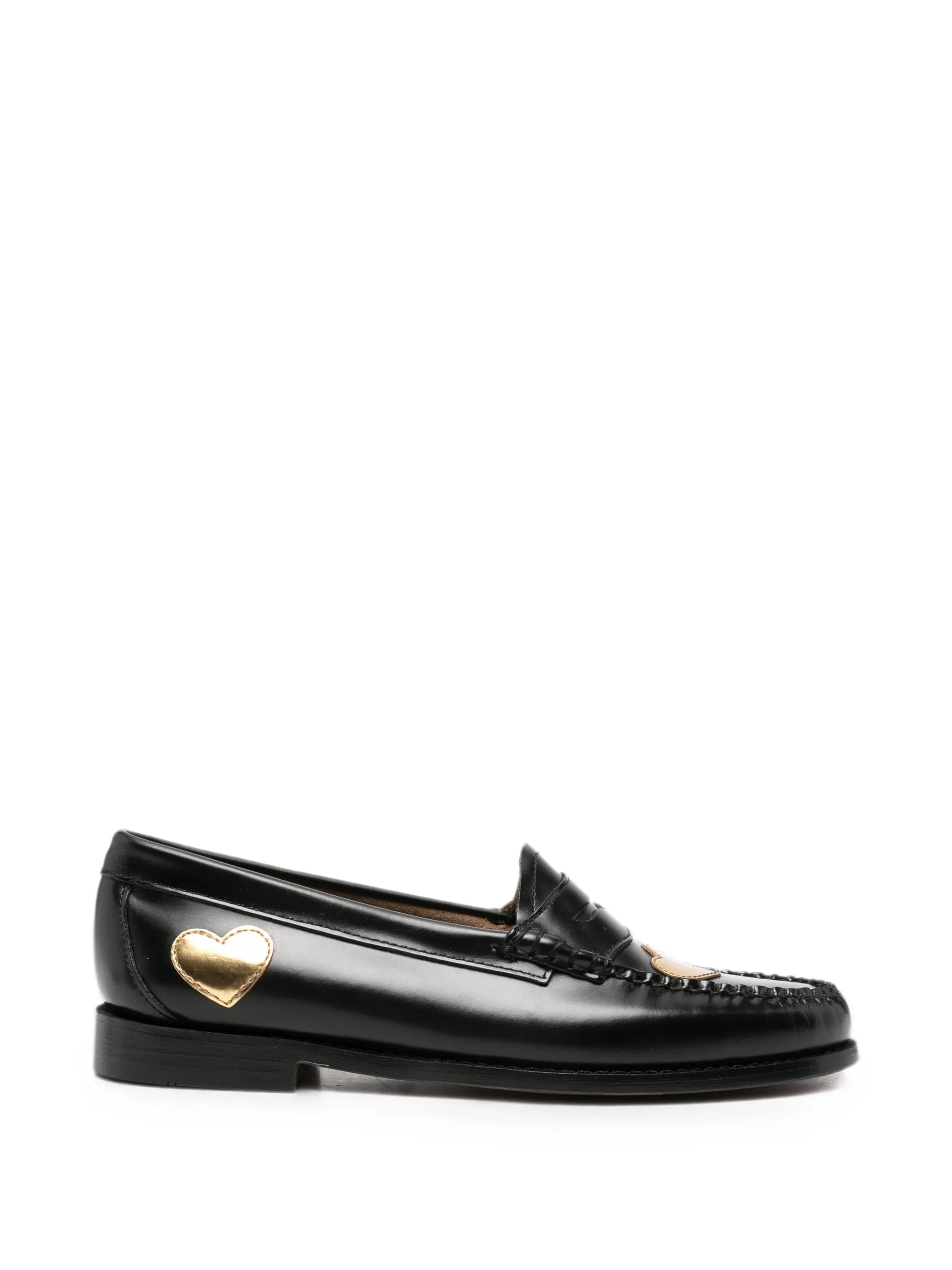 G.h.bass Weejun heart - motif penny - slot loafers