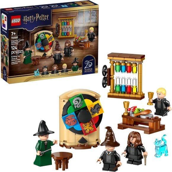 LEGO Harry Potter 76460 Hogwarts Castle Sorting Hat Ceremony Building Set