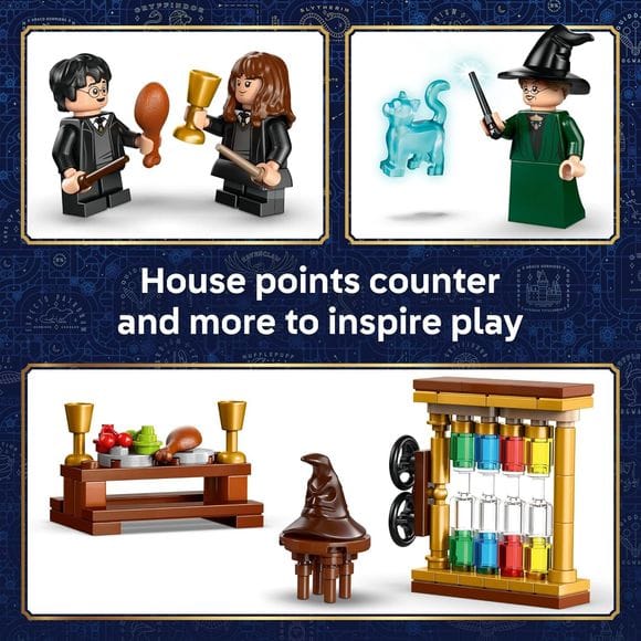 LEGO Harry Potter 76460 Hogwarts Castle Sorting Hat Ceremony Building Set