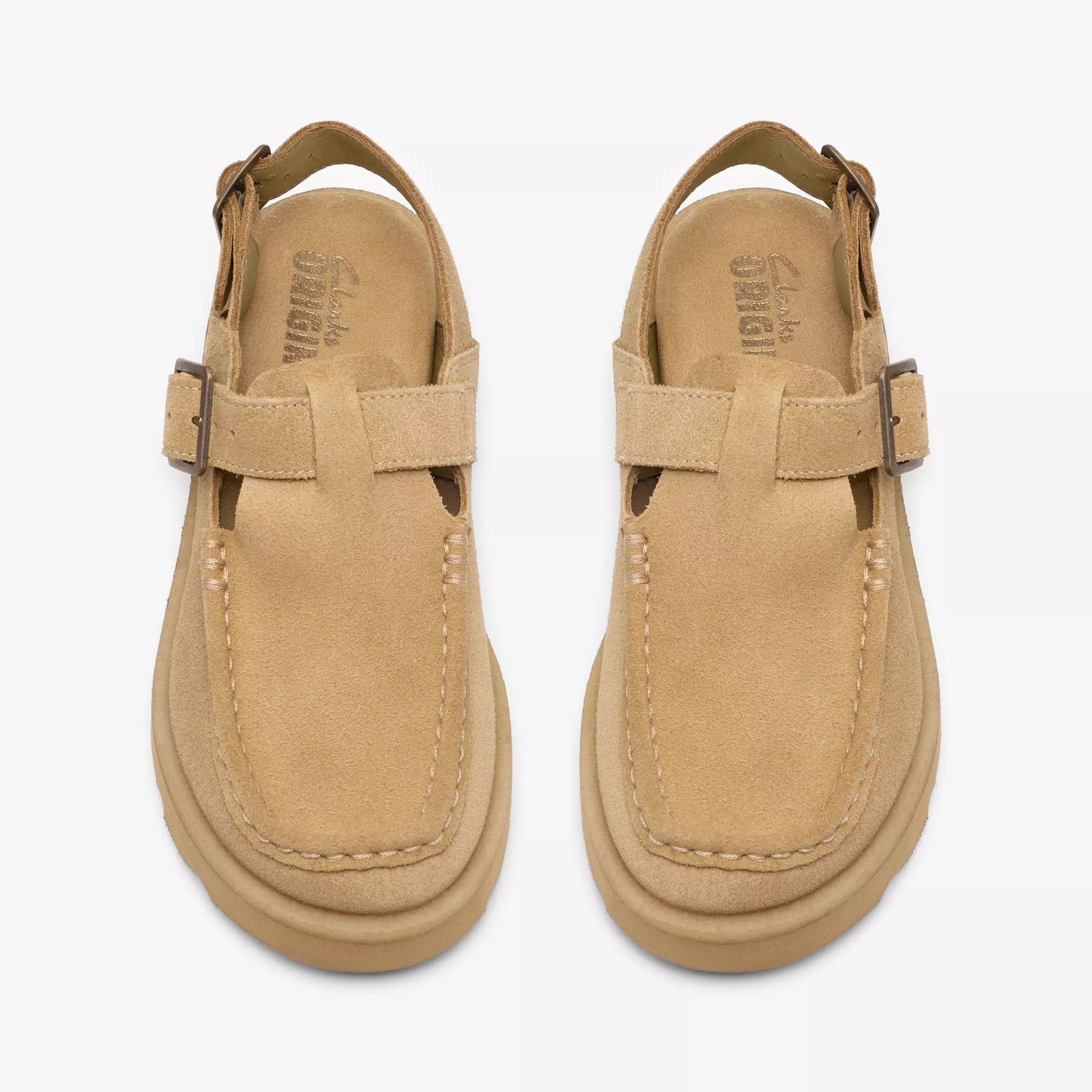 Clarks Meare Easy Mens Shoes Color: Maple Suede Style: 26185710