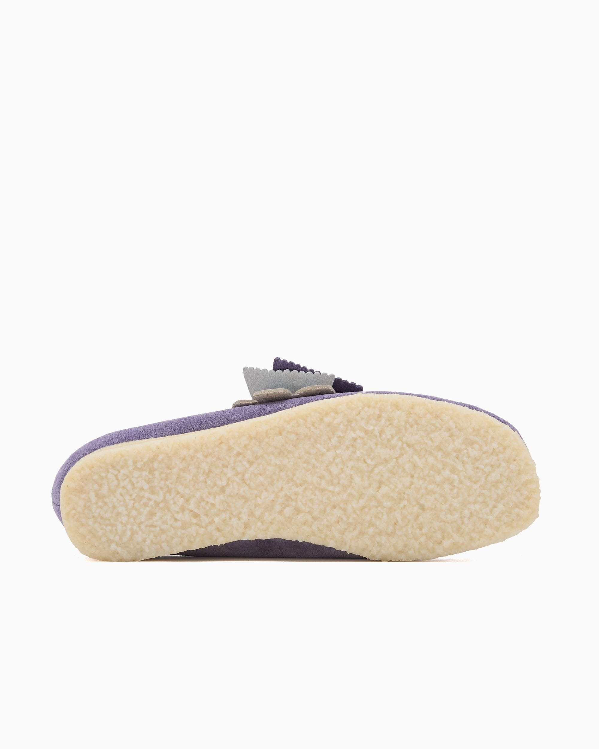 Clarks Zapatos Clarks Wallabee Purple Interest para mujer