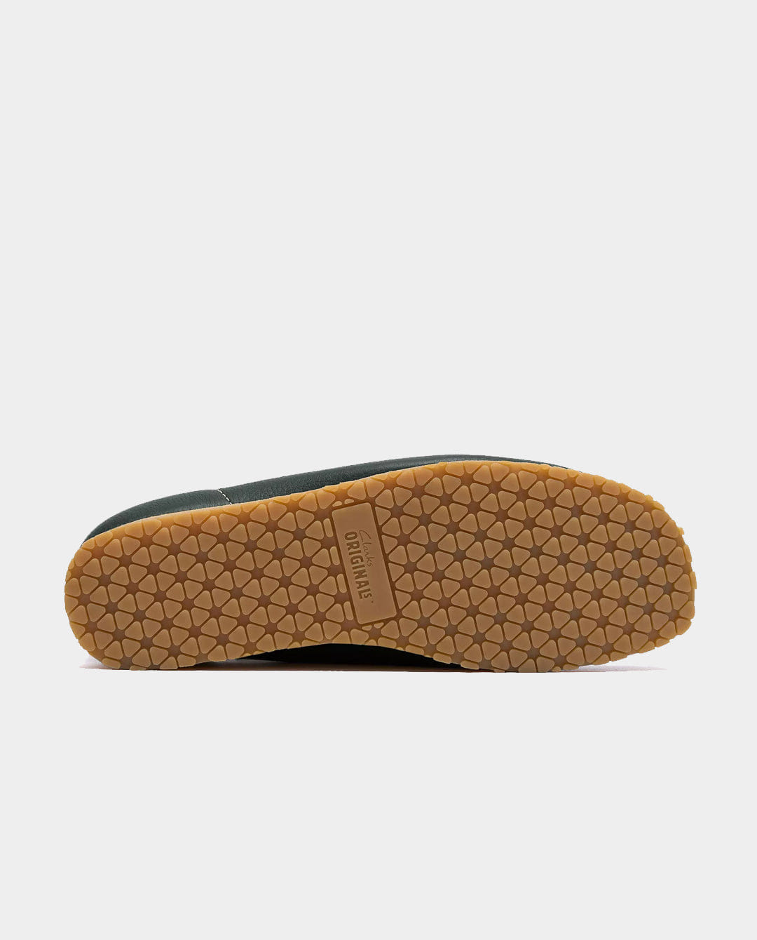 Clarks - Wallabee RB Shoe - Dark Green Leather