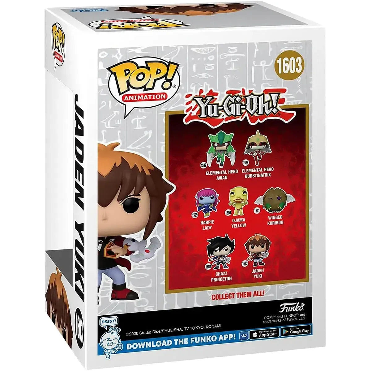 Funko Yu - Gi - Oh! GX - Jaden Yuki Figure (4.5") - Funko - Pop! Animation Series (1603)