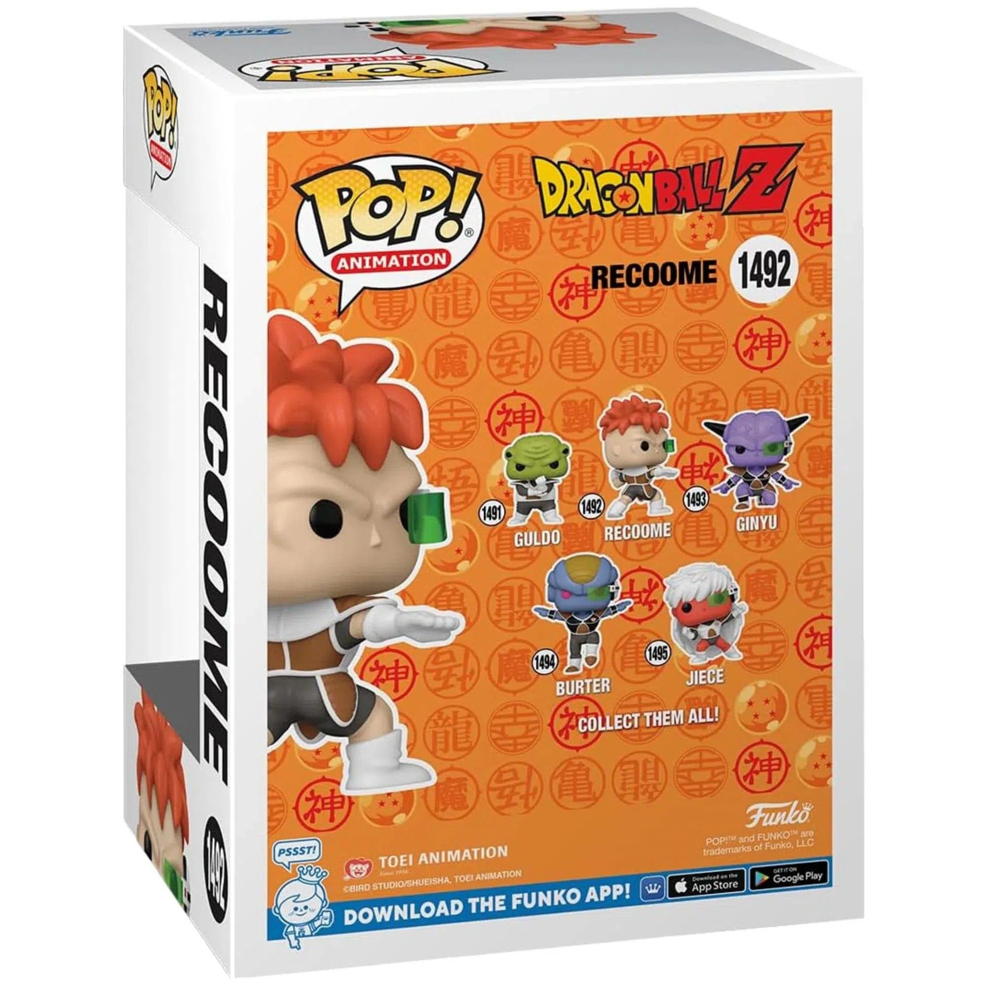 Funko Dragon Ball Z - Recoome Figure - Funko - POP! Animation Series (1492)