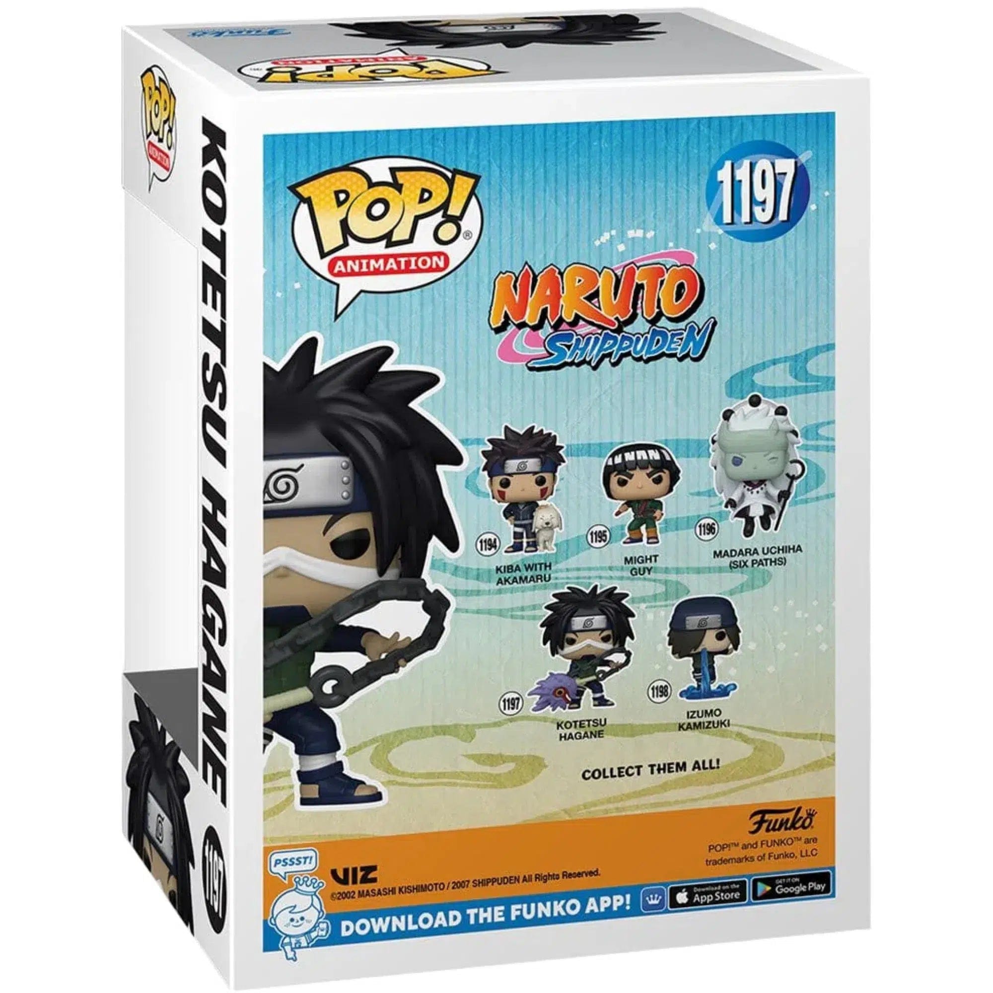 Funko Naruto Shippuden - Kotetsu Hagane Figure - Funko - POP! Animation Series (1197)