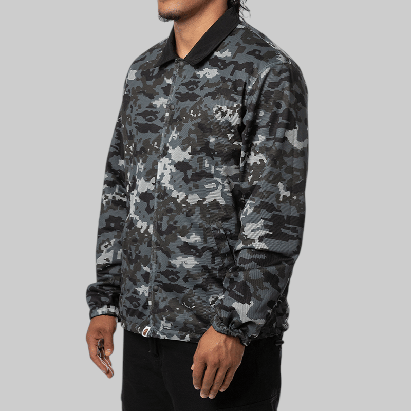 A Bathing Ape® Bape Reversible Coach Jacket - Black