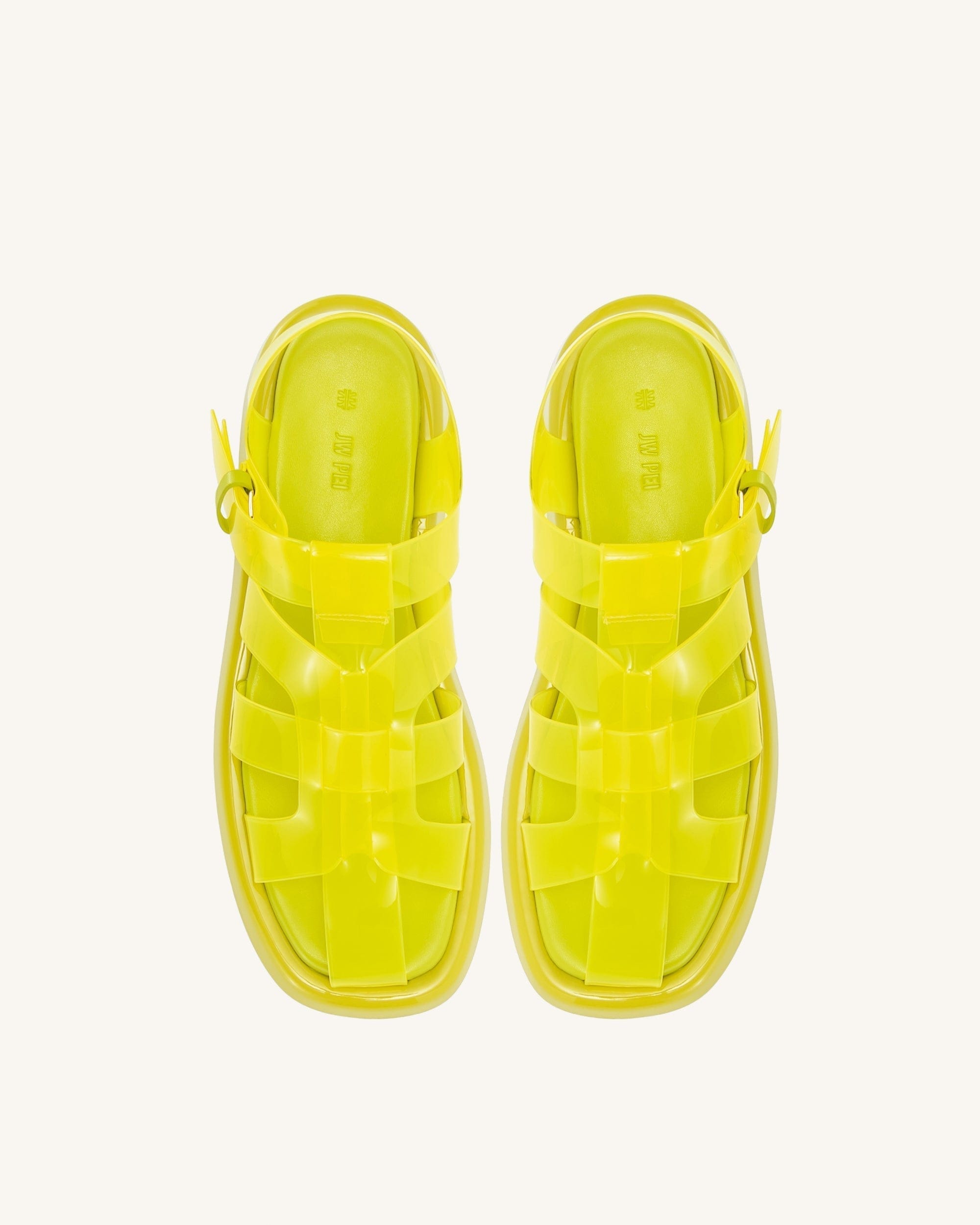 Jw Pei Piper Platform Sandal Yellow