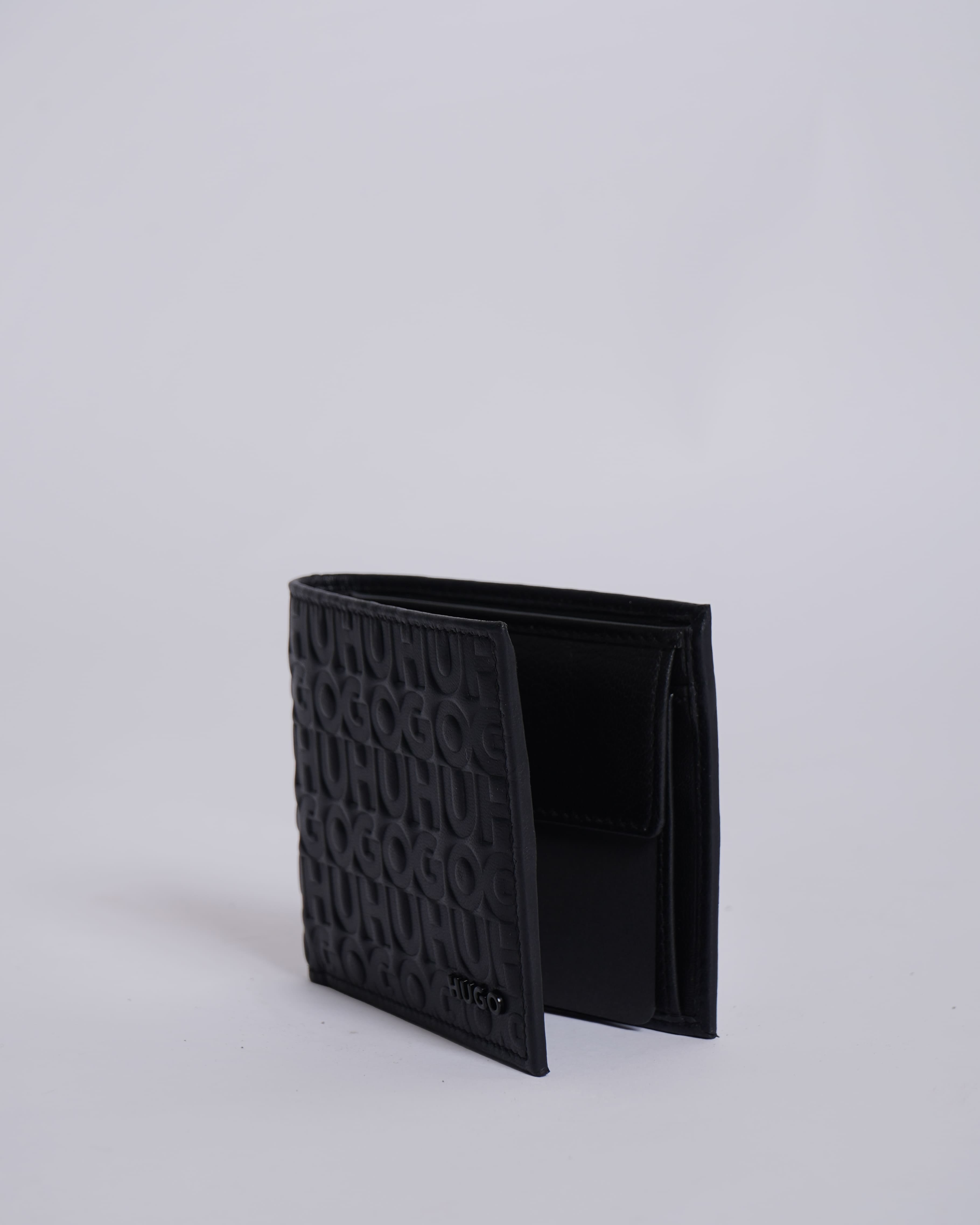 Hugo Boss New Hugo Boss Nappa Leather Wallet & Card Holder Gift Set