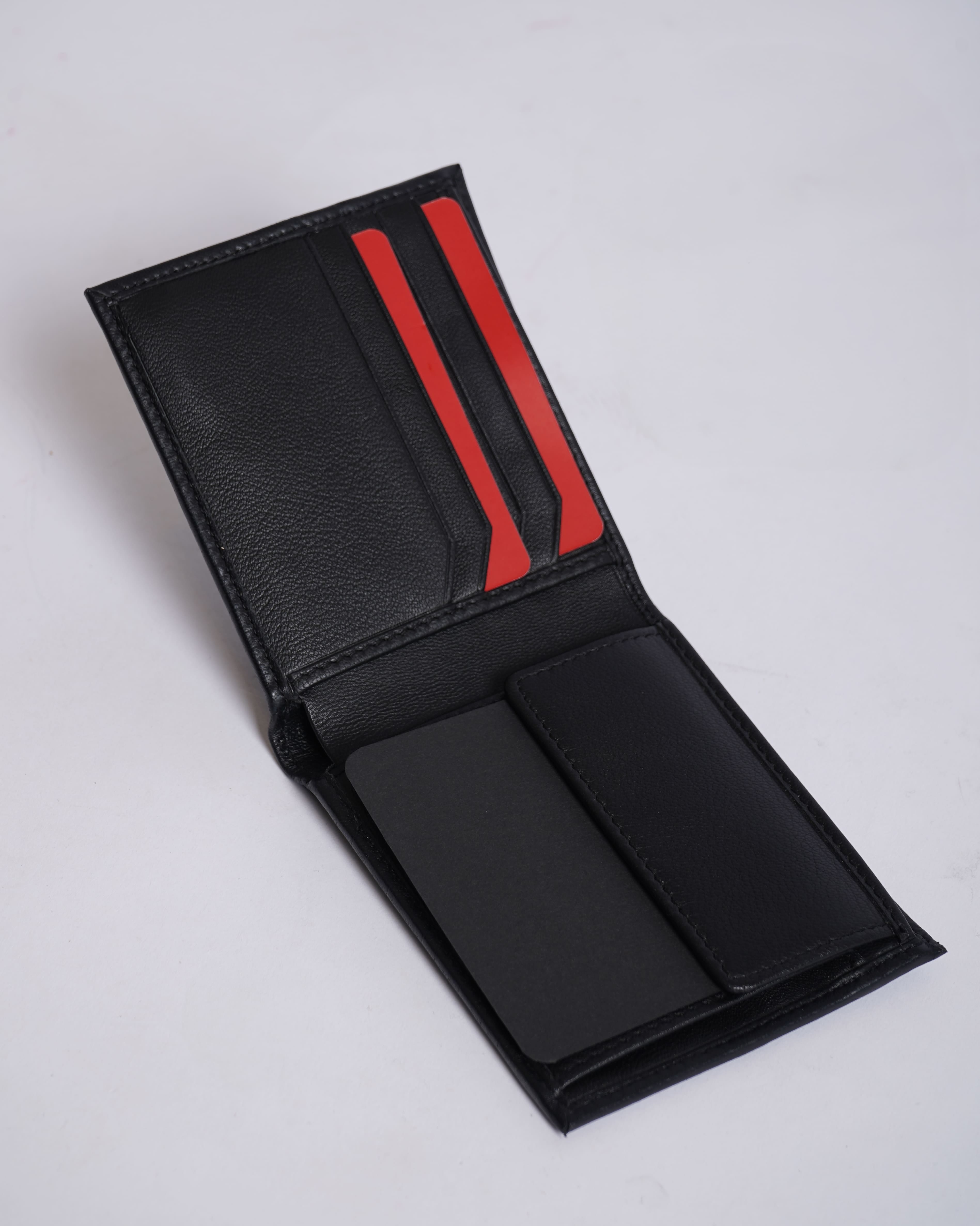 Hugo Boss New Hugo Boss Nappa Leather Wallet & Card Holder Gift Set