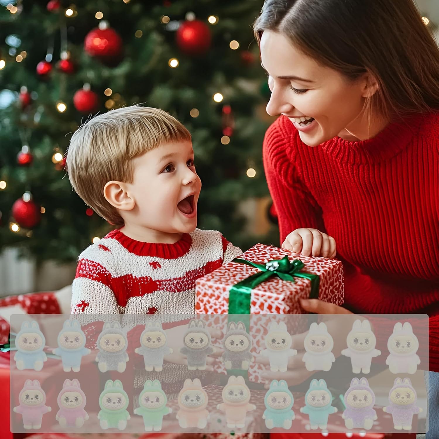 Labubu Shop Labubu Style Advent Calendar 2025 | 24 - Day Christmas Countdown with Collectible Figures