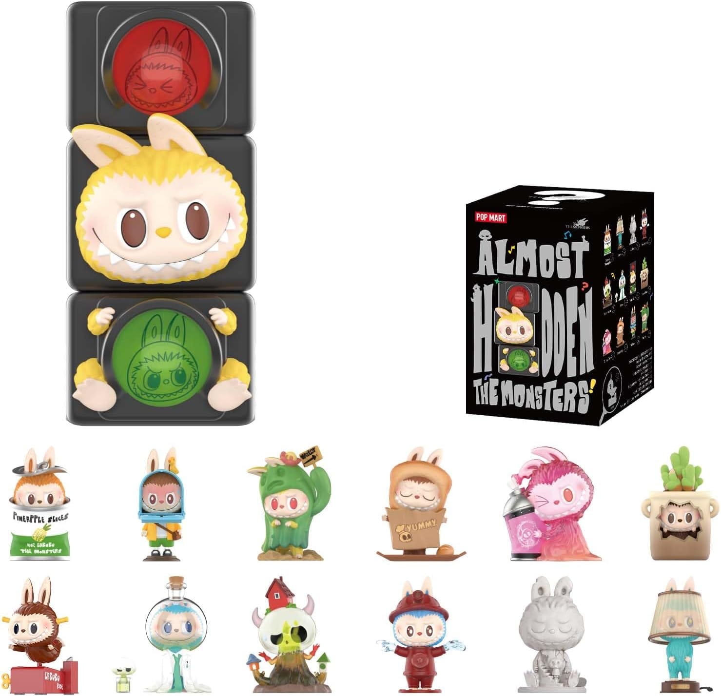 Labubu Shop Labubu Almost Hidden Series Blind Box – Pop Mart The Monsters Figures