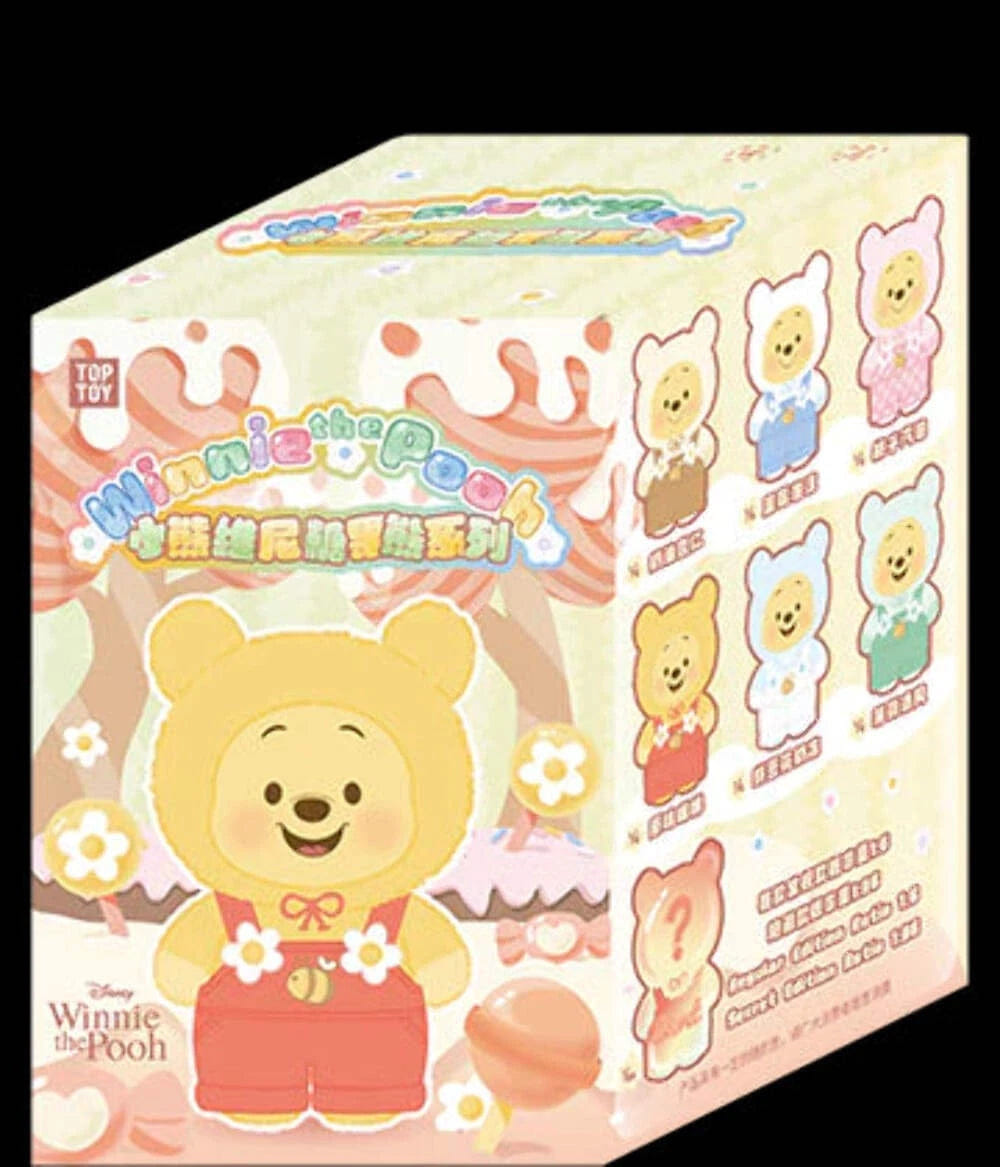 Popmart Authentic Popmart Winnie the Pooh Labubu Plush Toy Set – Limited Edition Collectible Dolls