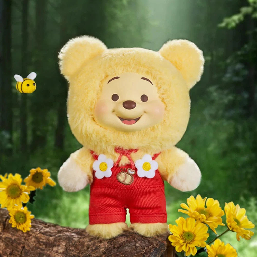 Popmart Authentic Popmart Winnie the Pooh Labubu Plush Toy Set – Limited Edition Collectible Dolls