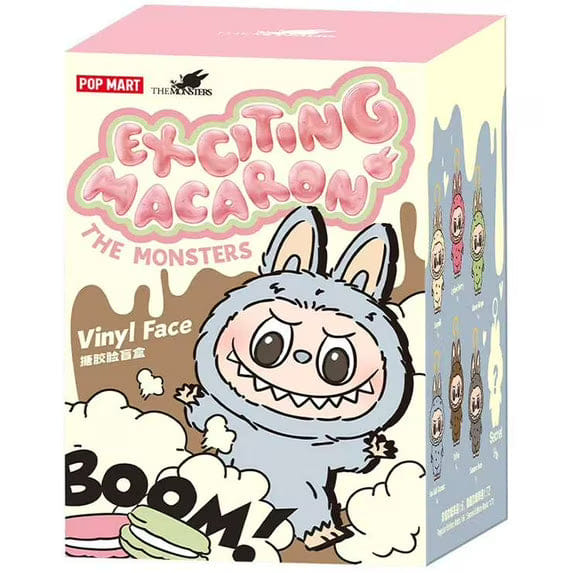 My Store Authentic PopMart Labubu The Monsters Macaron Plush Figure – Cute Collectible Doll Toy
