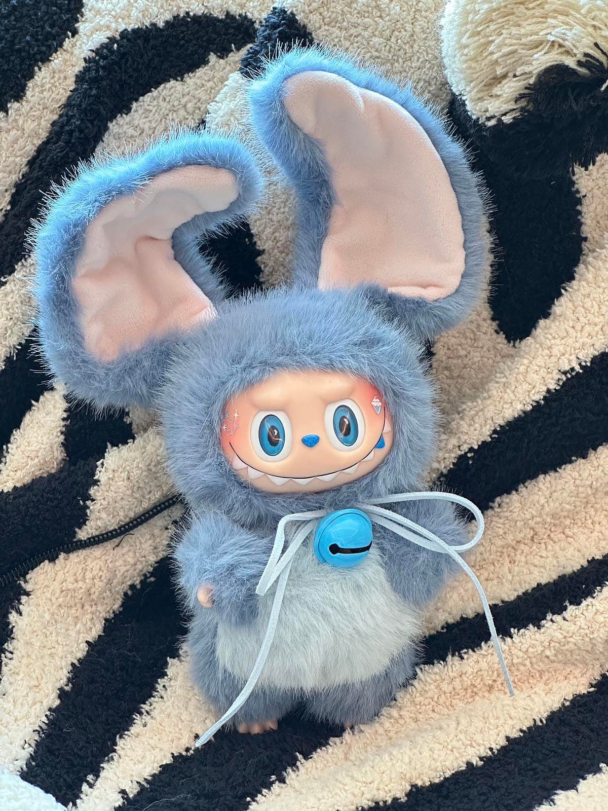 HANDMADE Stitch Vibes – Handmade Labubu Inspired Plush Doll