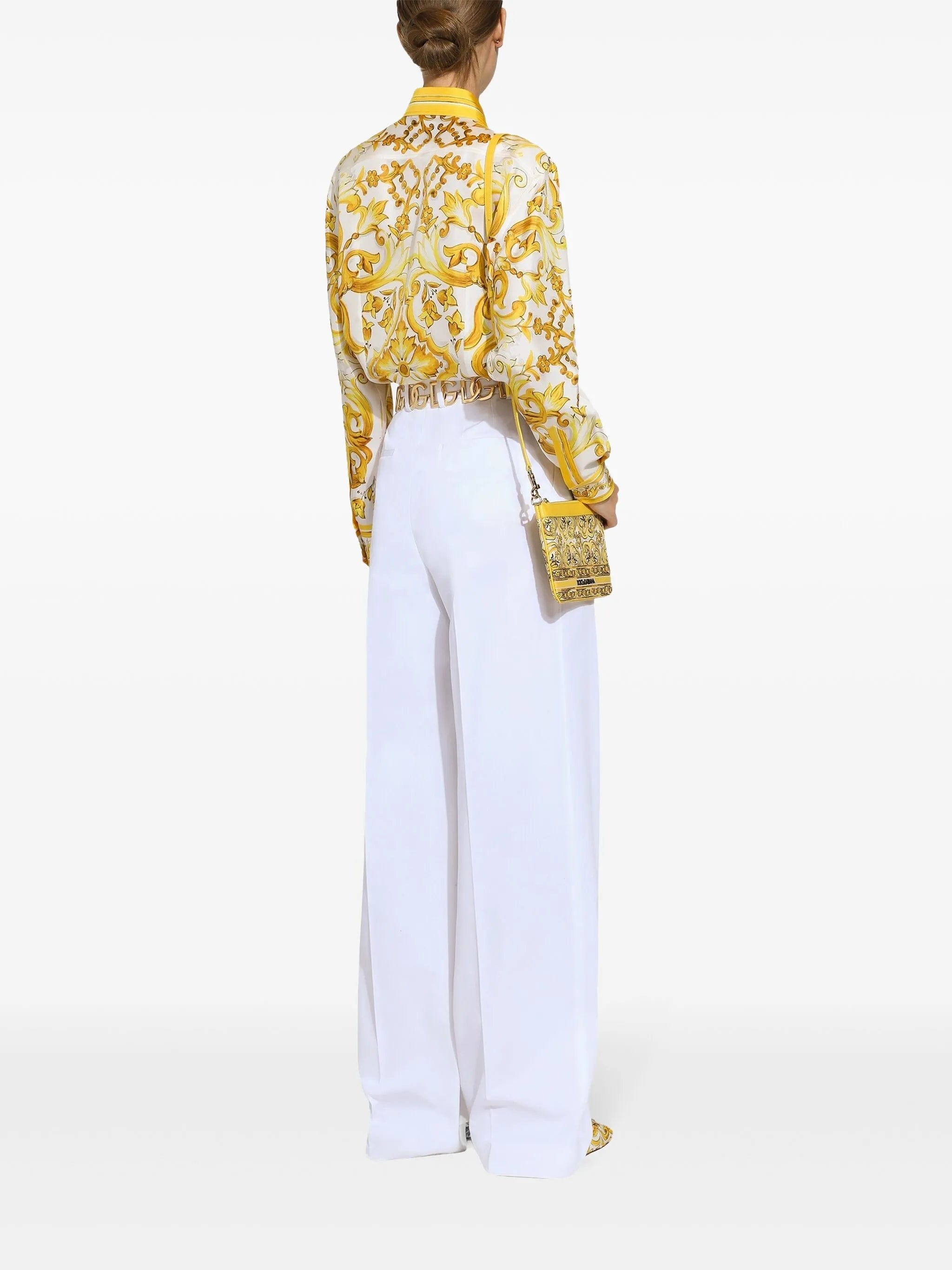 Dolce & Gabbana high - waist flared trousers
