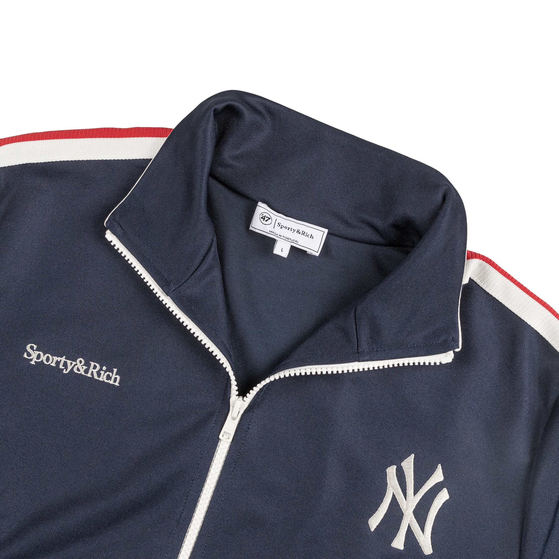 Sporty & Rich x New York Yankees Serif Track Jacket