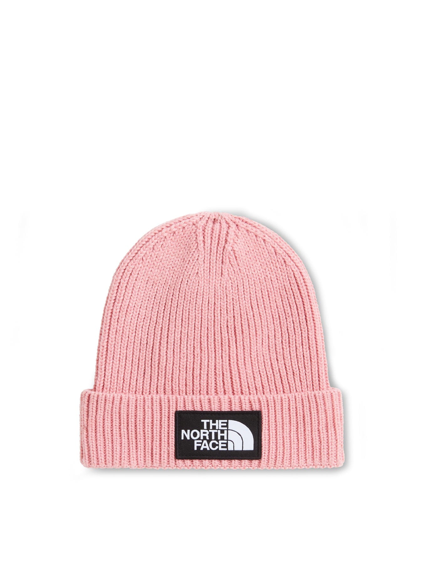 The North Face Kids' Logo Box Cuffed Beanie Pink