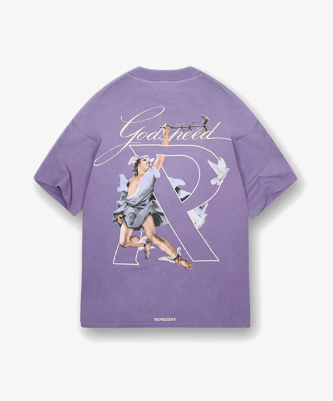 REPRESENT | HERMES T - SHIRT { PURPLE
