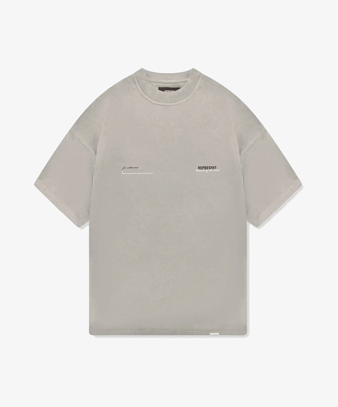 REPRESENT | PATRON OF THE CLUB T - SHIRT { MUDSTONE