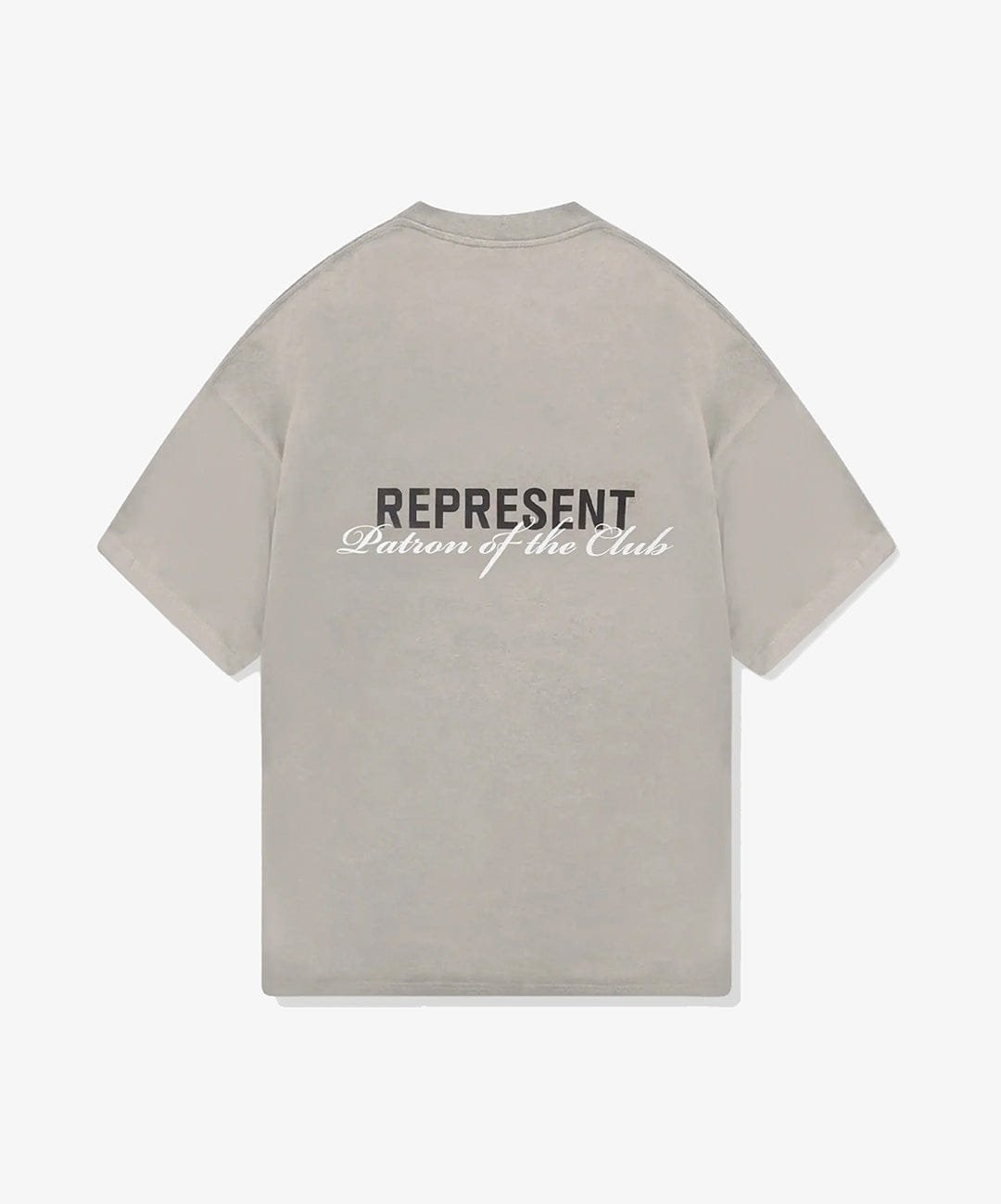 REPRESENT | PATRON OF THE CLUB T - SHIRT { MUDSTONE