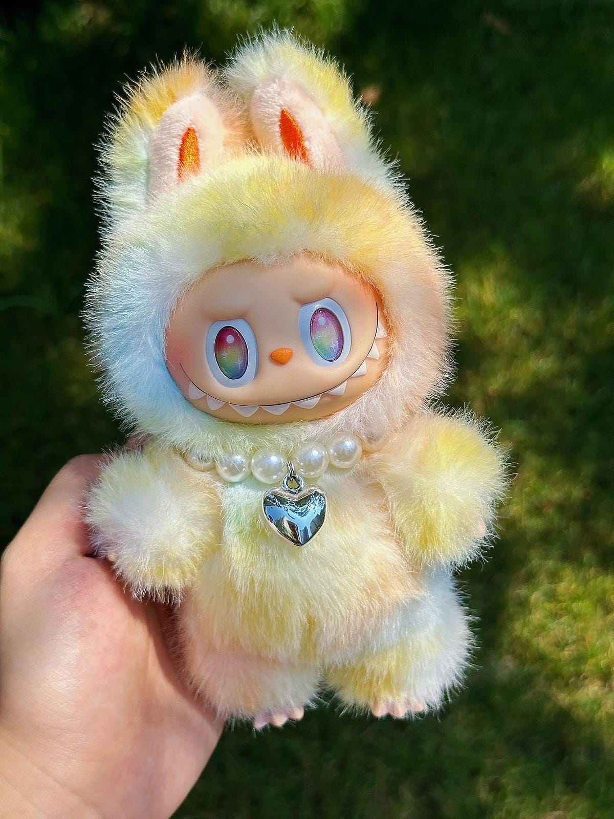 HANDMADE Rainbow Dreams – Handmade Labubu Inspired Plush Doll