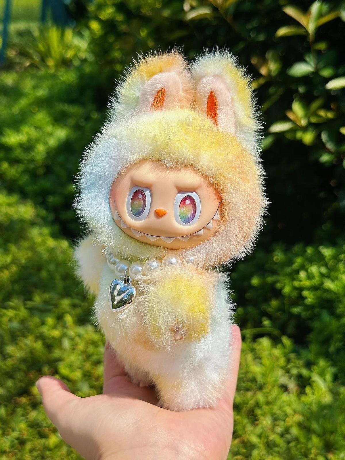 HANDMADE Rainbow Dreams – Handmade Labubu Inspired Plush Doll
