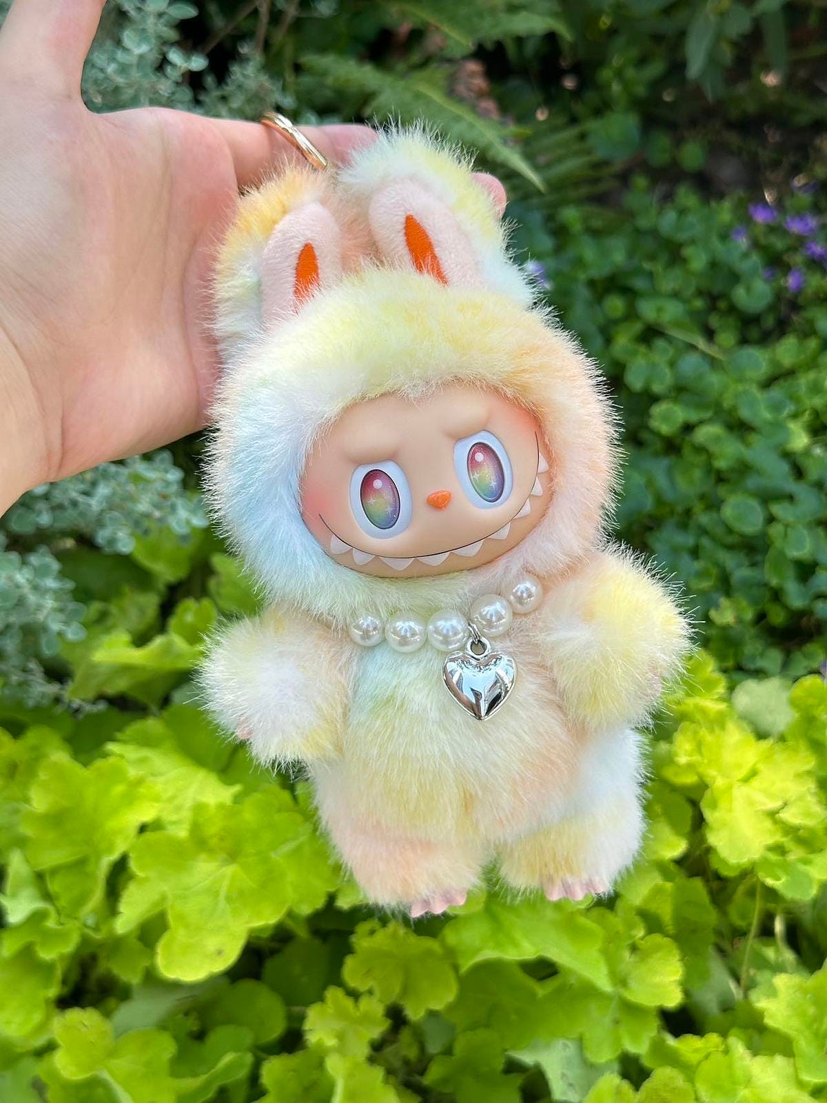 HANDMADE Rainbow Dreams – Handmade Labubu Inspired Plush Doll