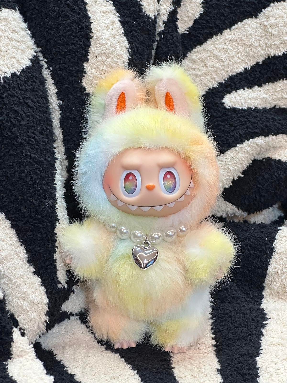 HANDMADE Rainbow Dreams – Handmade Labubu Inspired Plush Doll