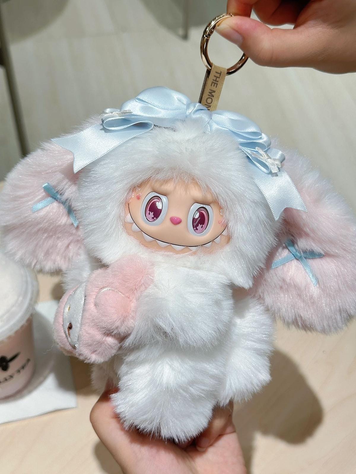 HANDMADE My Melody - Inspired Labubu – Handmade Plush Doll