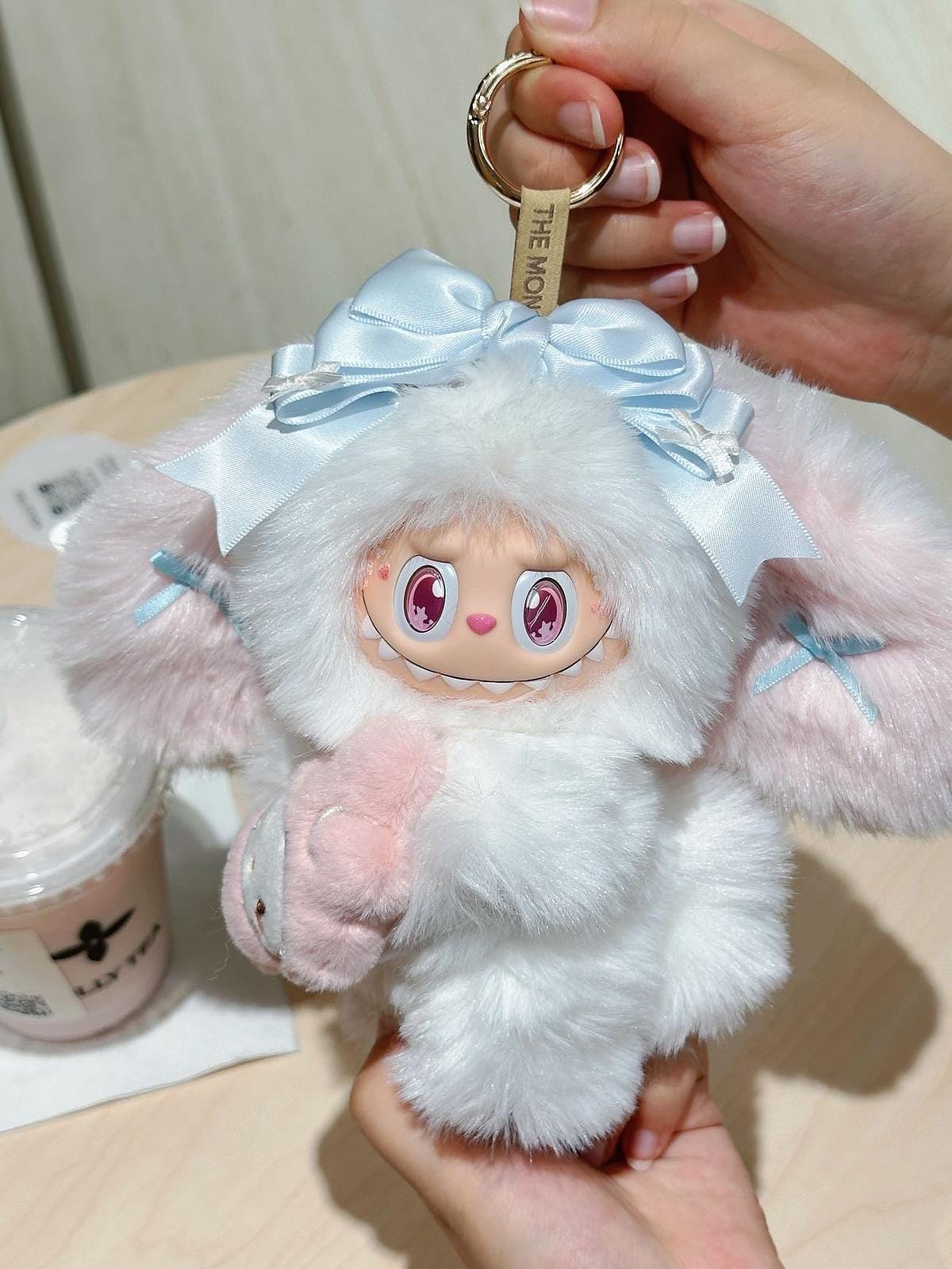 HANDMADE My Melody - Inspired Labubu – Handmade Plush Doll