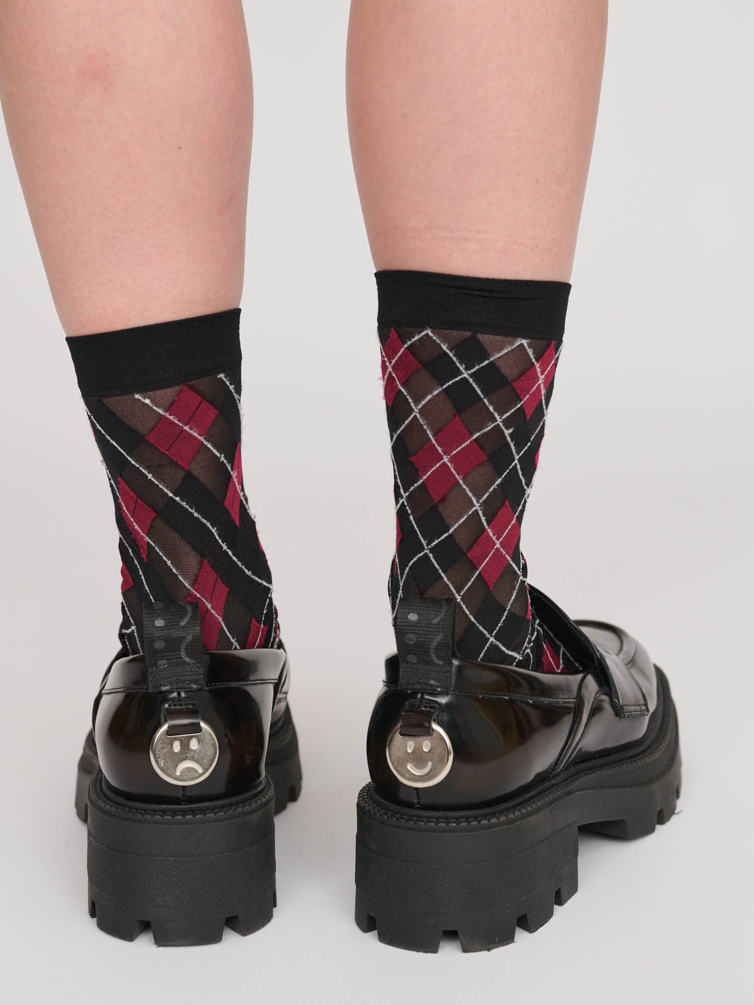 Lazy Oaf Happy Sad Cut Out Loafer