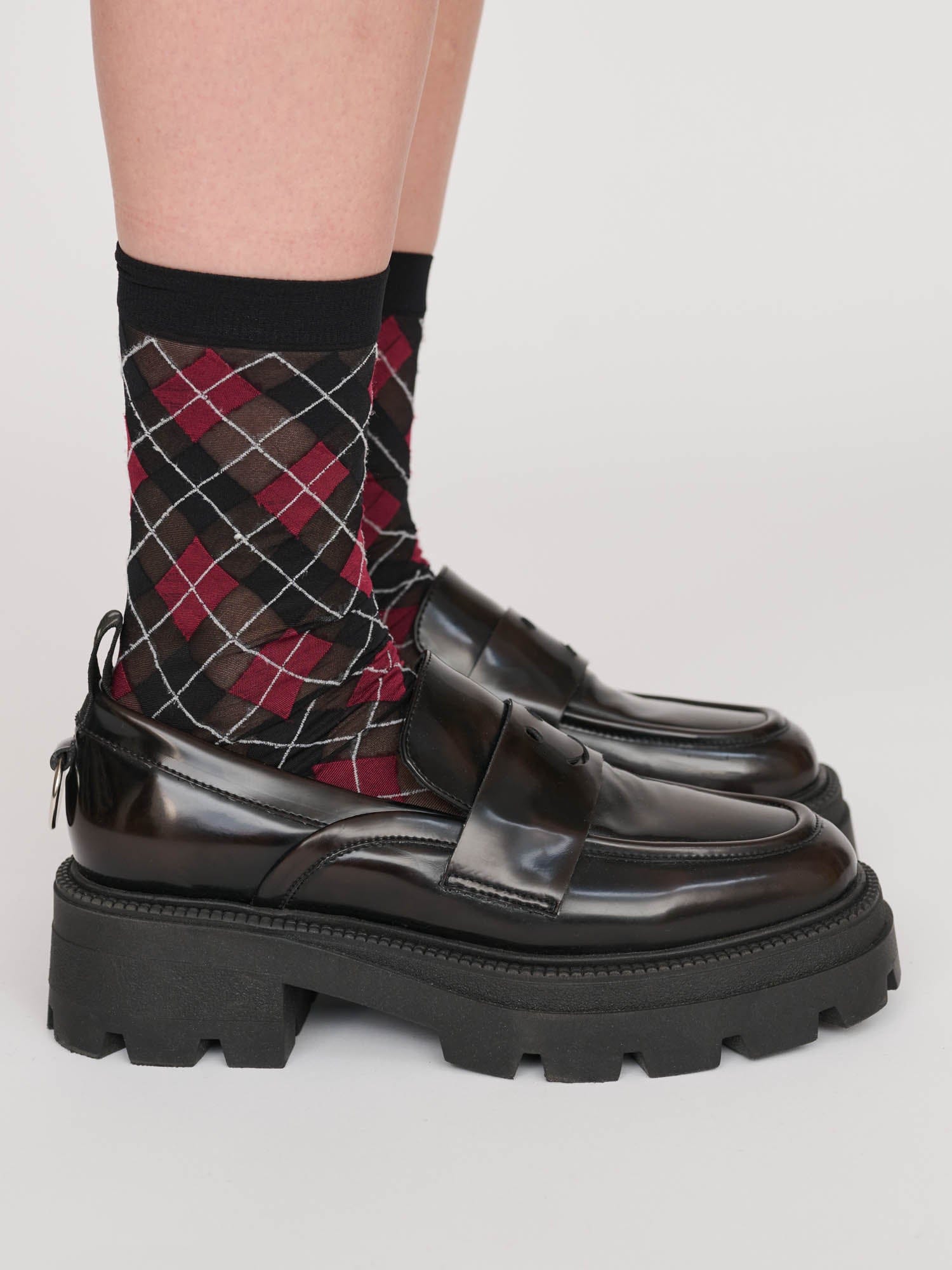 Lazy Oaf Happy Sad Cut Out Loafer