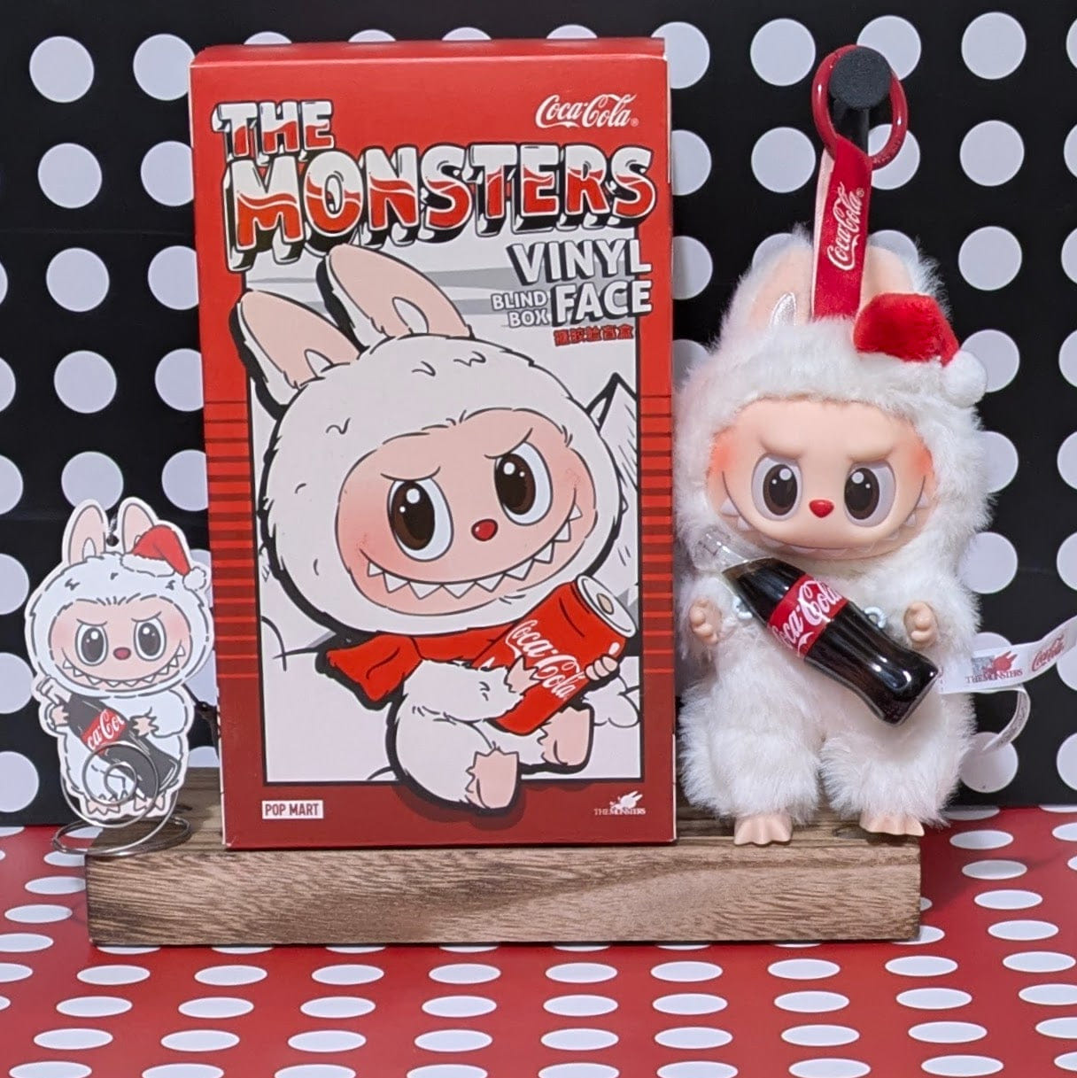 Ralphie's Funhouse POPMART Labubu COCA - COLA SERIES - Vinyl Face