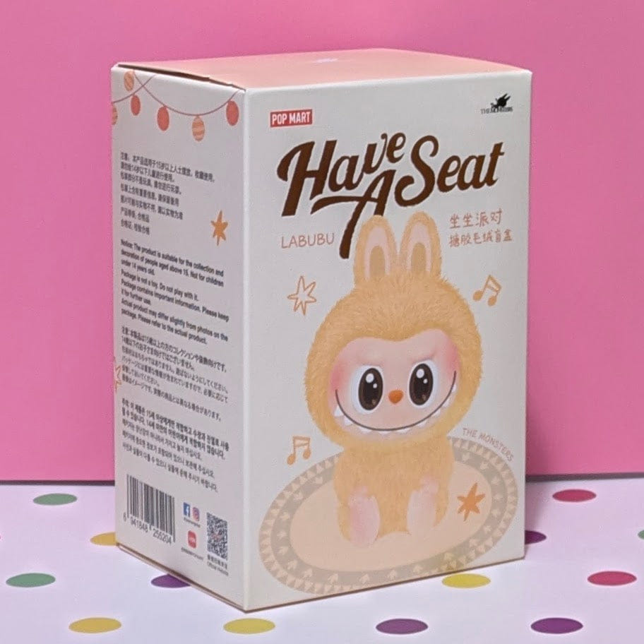 Ralphie's Funhouse POPMART Have a Seat Vinyl Plush Blind Box Labubu